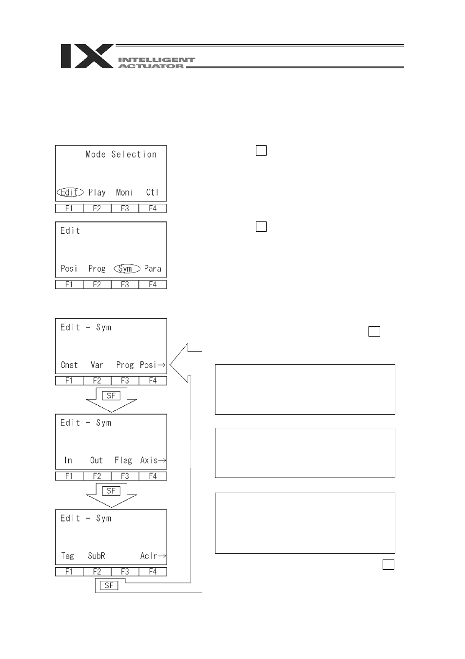 Symbol editing | IAI America IA-T-XD User Manual | Page 101 / 151