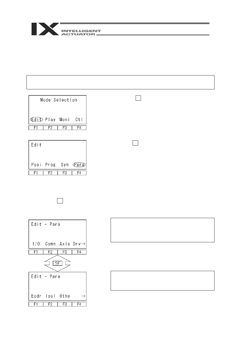 Parameter editing | IAI America IA-T-XD User Manual | Page 111 / 151