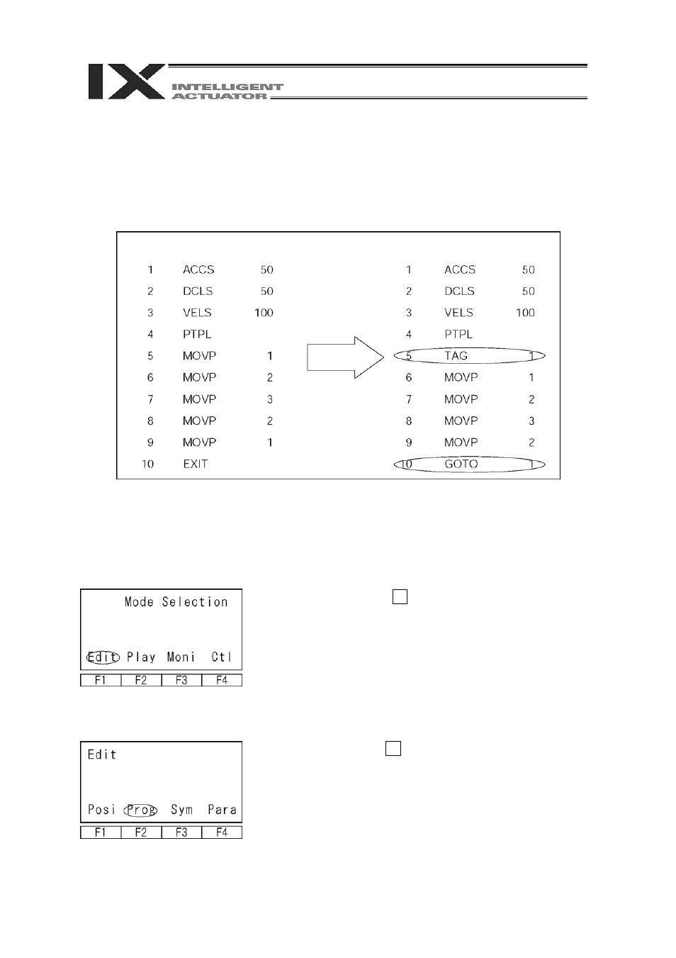 3. change of application program | IAI America IA-T-XD User Manual | Page 38 / 151