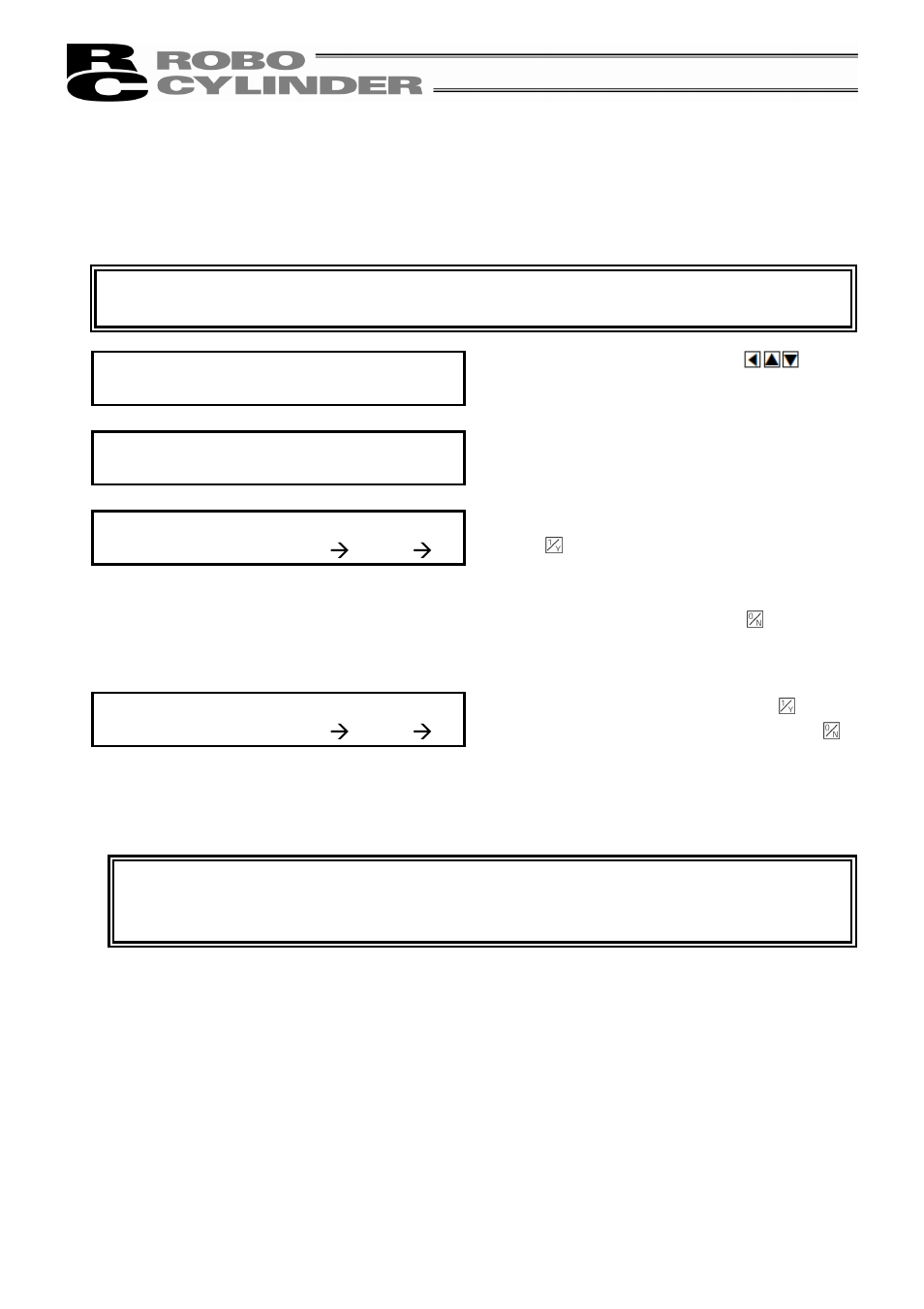 Appendix, Parameter (factory-installed) initializing method, Slct mode/m2 a. 00 * user adjust | Ship para a. 00 * reset? y æ 1 n æ 0, Soft reset a. 00 * reset? y æ 1 n æ 0 | IAI America RCM-P User Manual | Page 62 / 68
