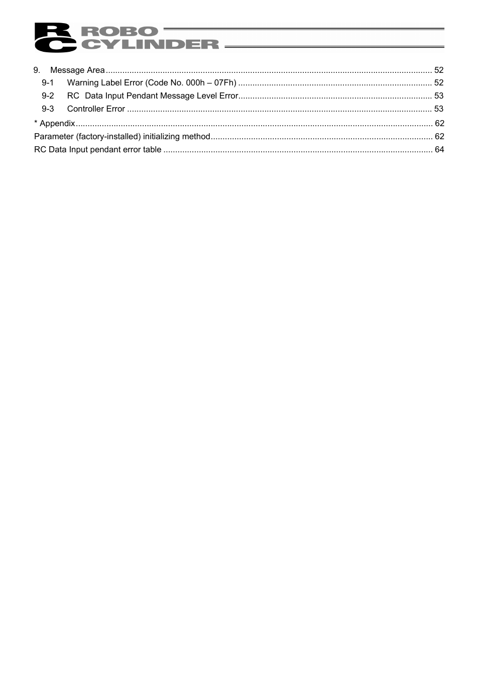 IAI America RCM-P User Manual | Page 7 / 68