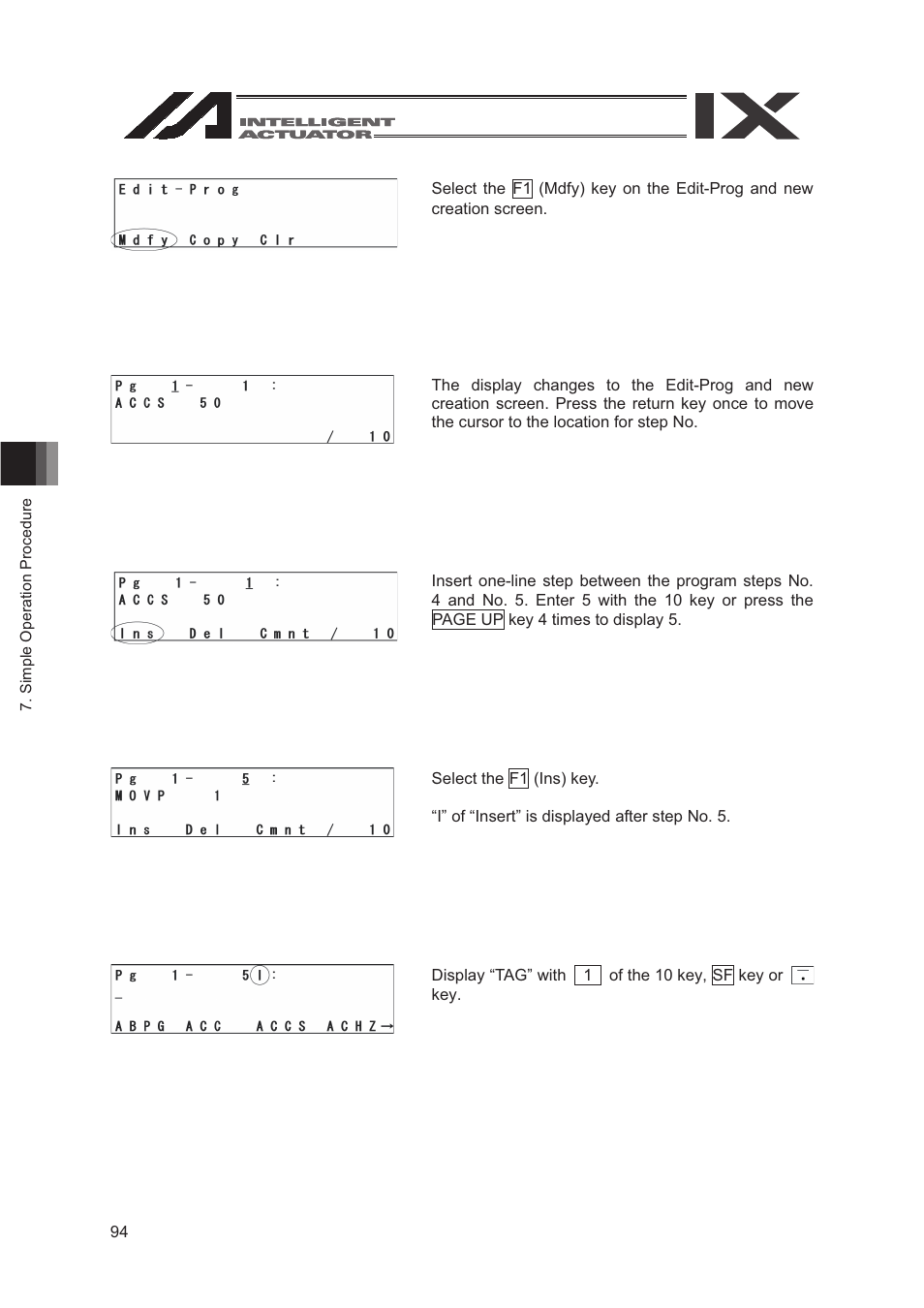 IAI America SEL-TG User Manual | Page 112 / 314