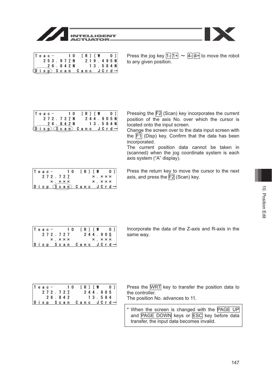 IAI America SEL-TG User Manual | Page 165 / 314