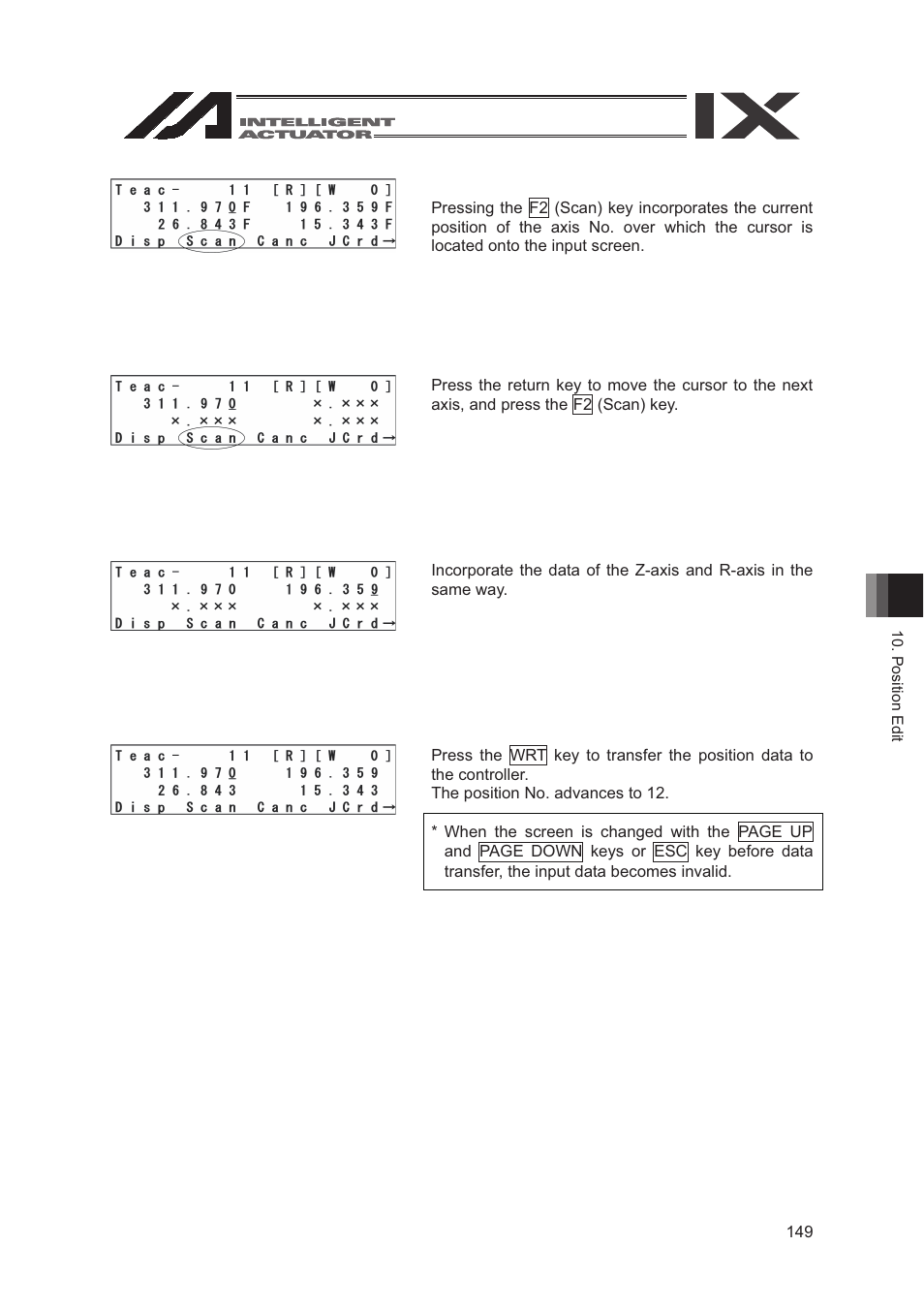 IAI America SEL-TG User Manual | Page 167 / 314