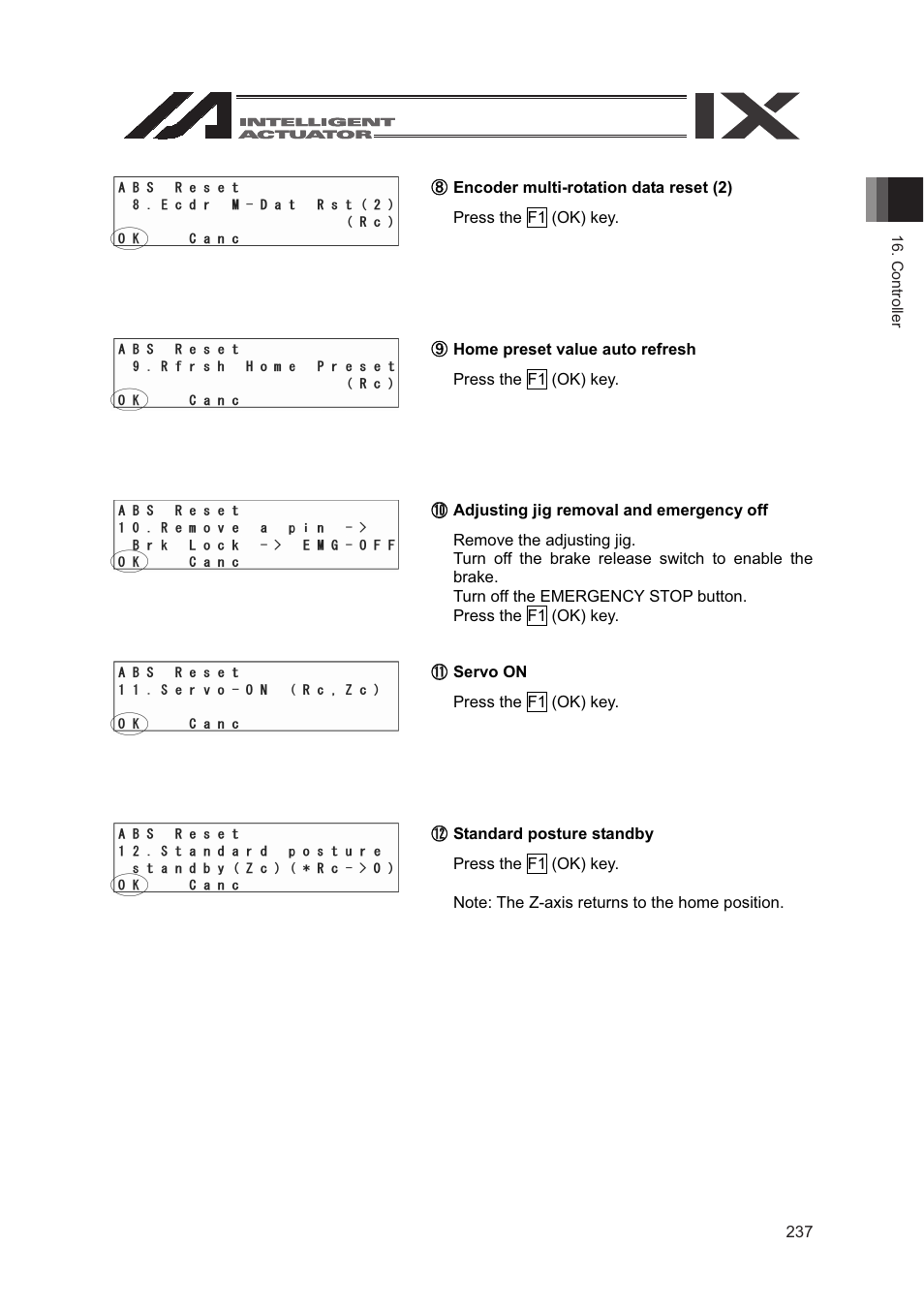 IAI America SEL-TG User Manual | Page 255 / 314