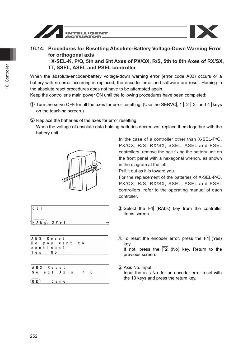 IAI America SEL-TG User Manual | Page 270 / 314