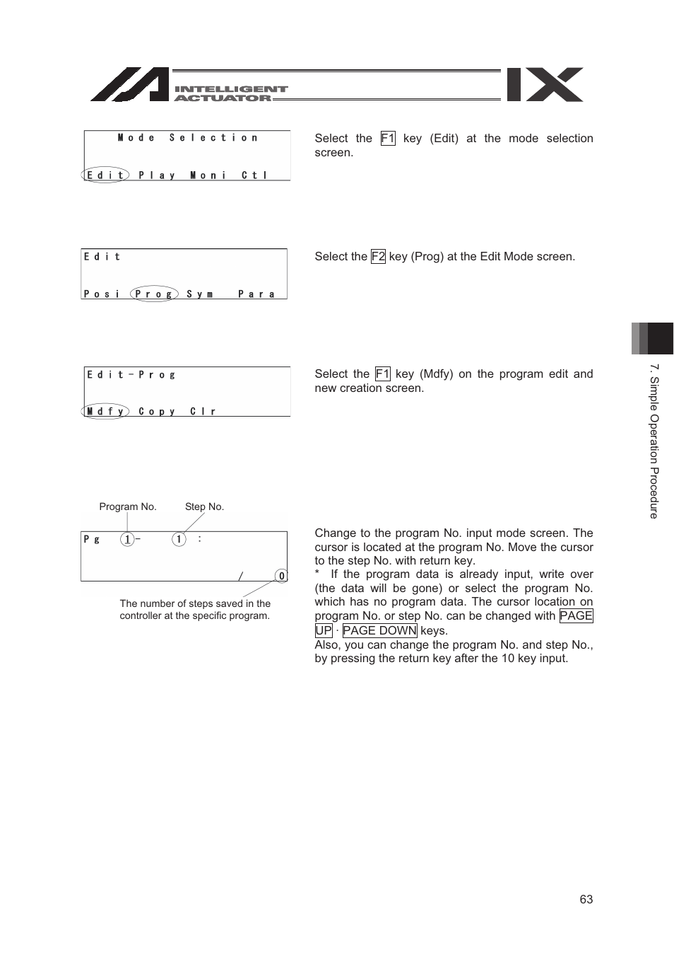 IAI America SEL-TG User Manual | Page 81 / 314