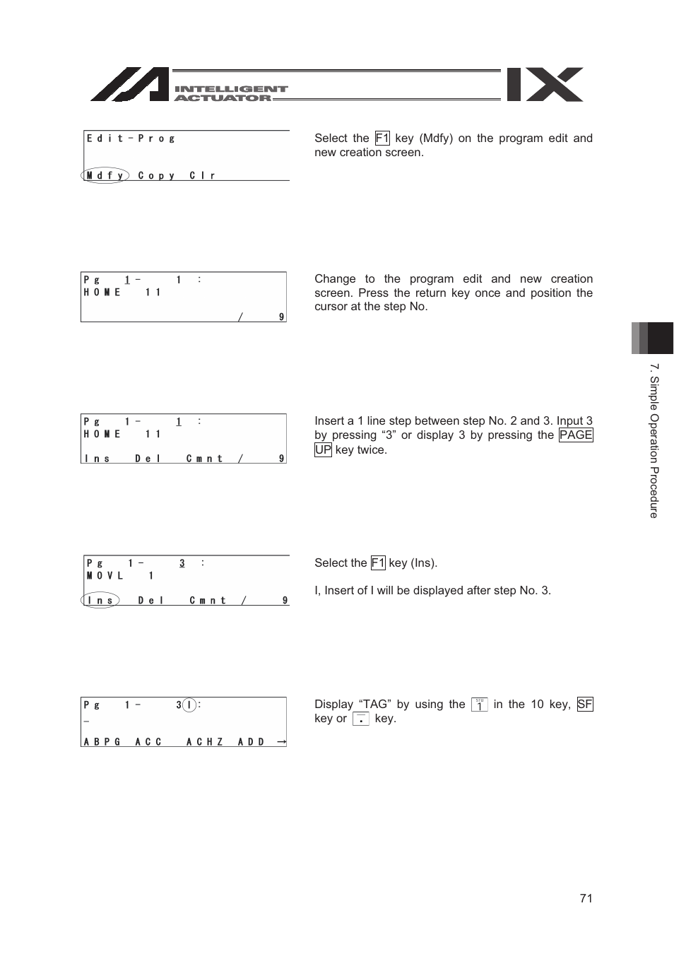 IAI America SEL-TG User Manual | Page 89 / 314