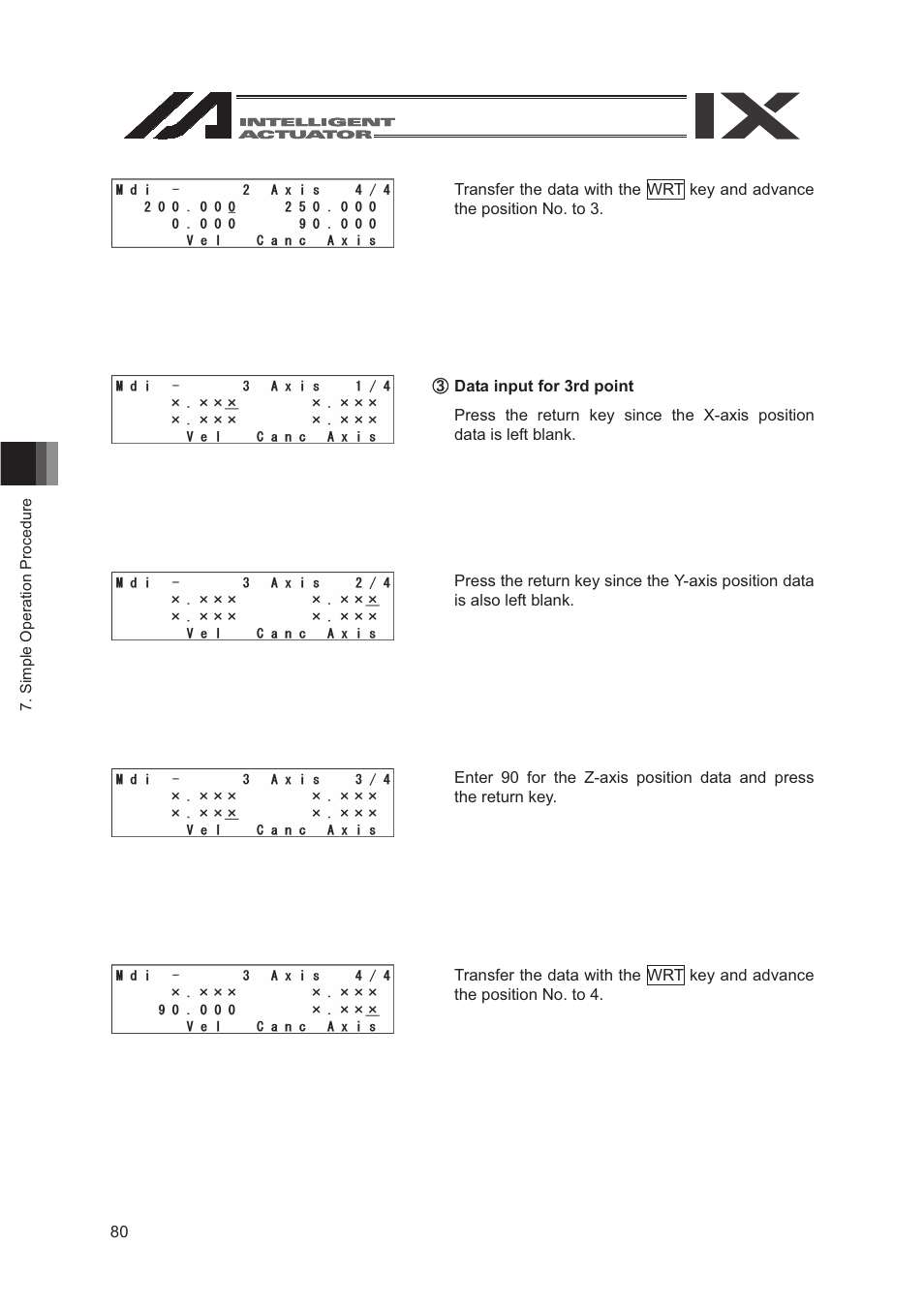 IAI America SEL-TG User Manual | Page 98 / 314