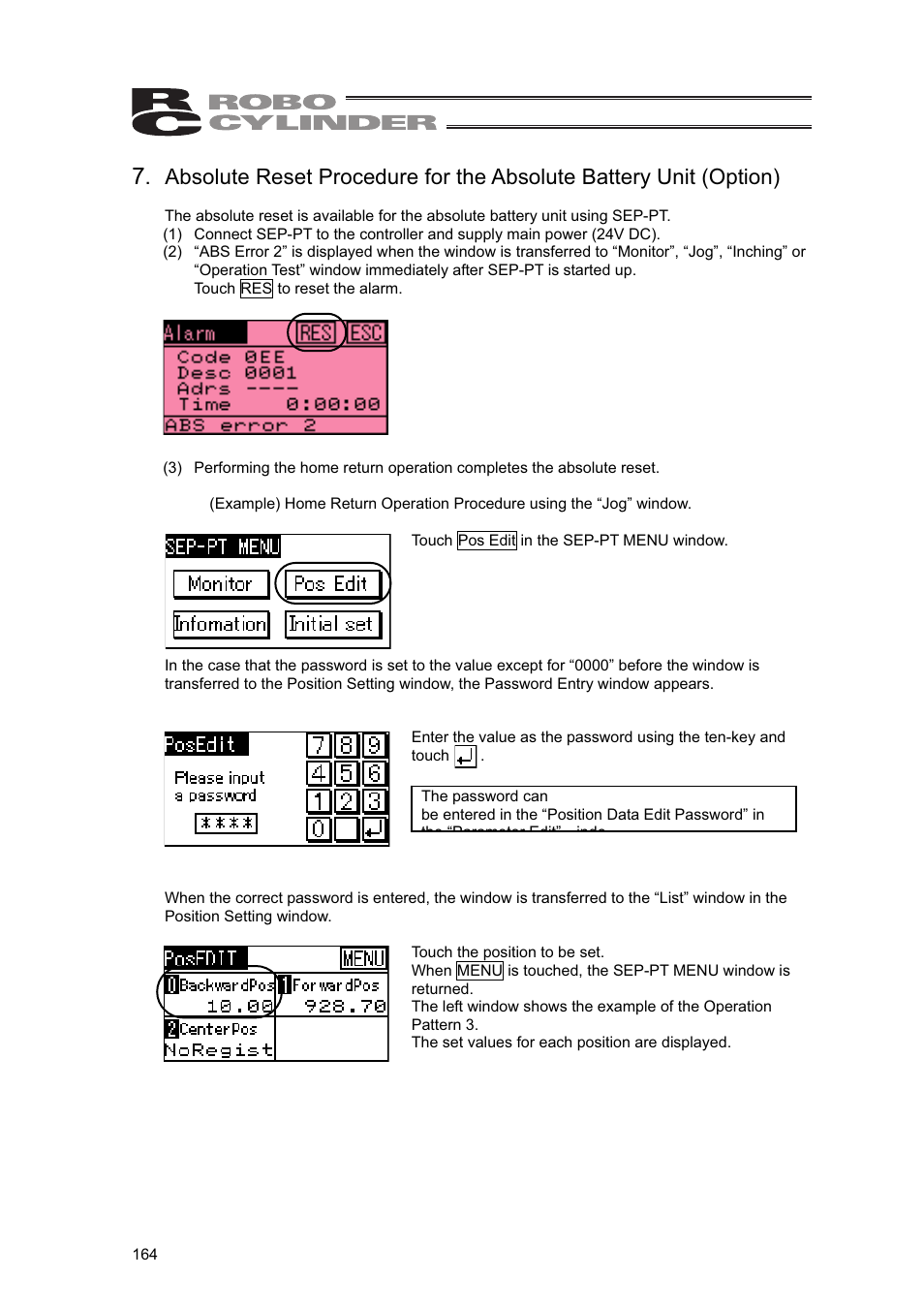 IAI America SEP-PT User Manual | Page 170 / 176