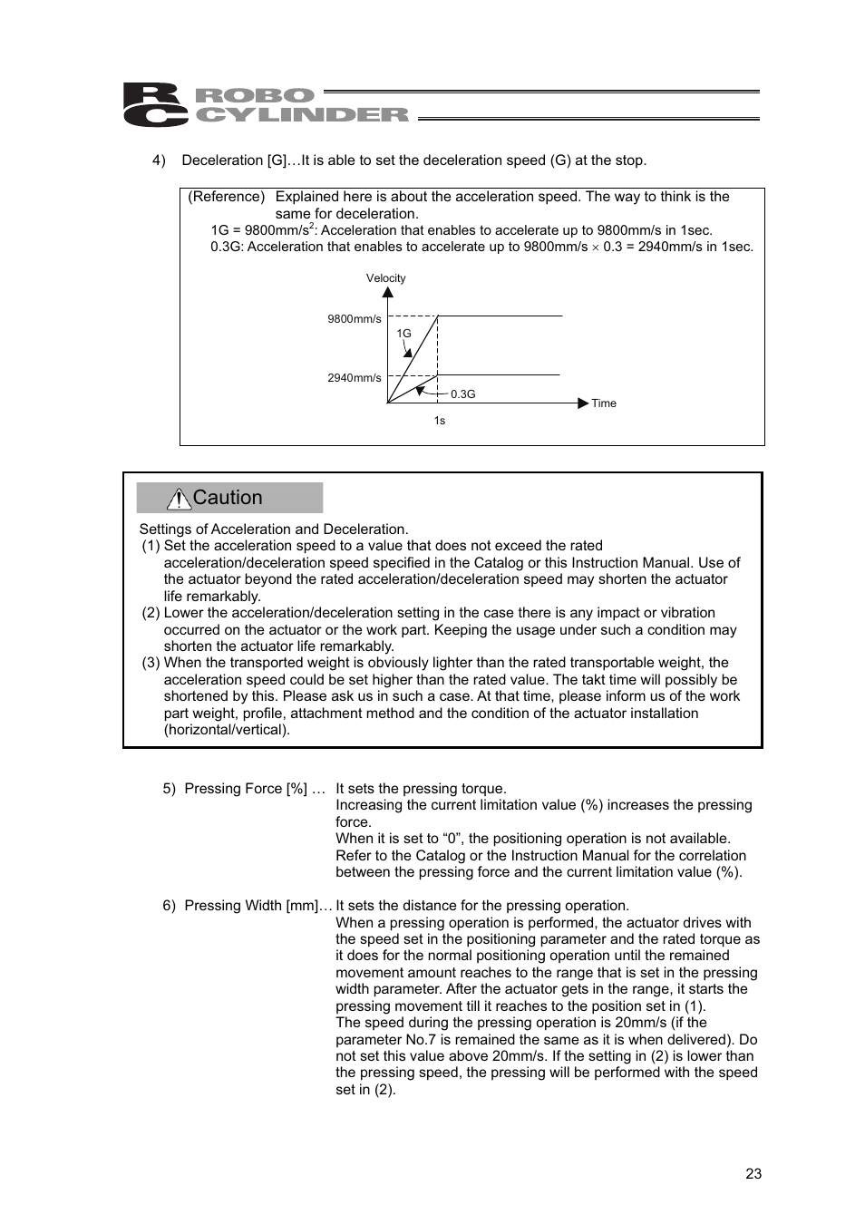 Caution | IAI America SEP-PT User Manual | Page 29 / 176