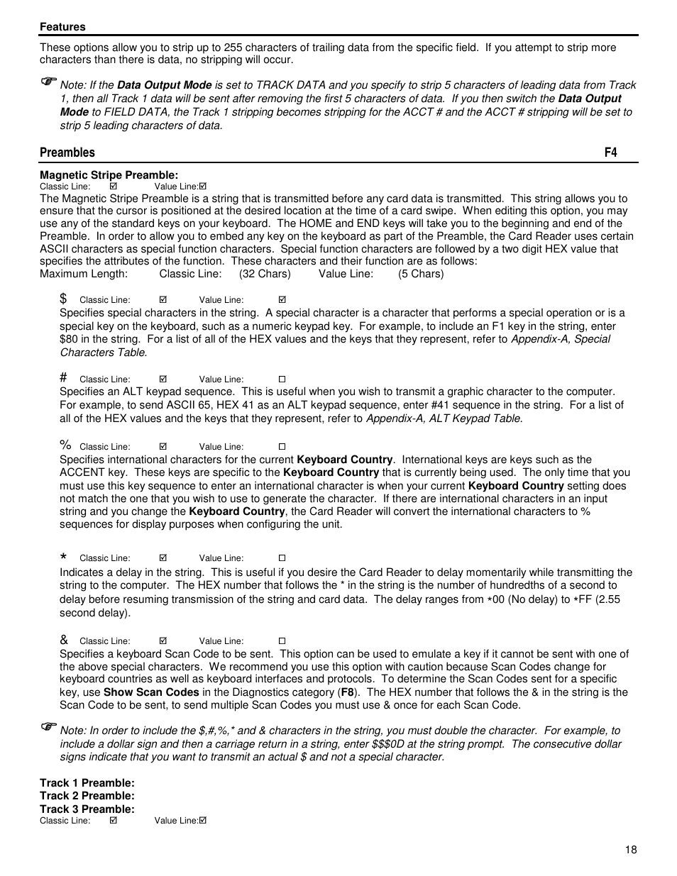 ID Innovations Classic Line Series Magnetic Stripe Readers User Manual | Page 18 / 35