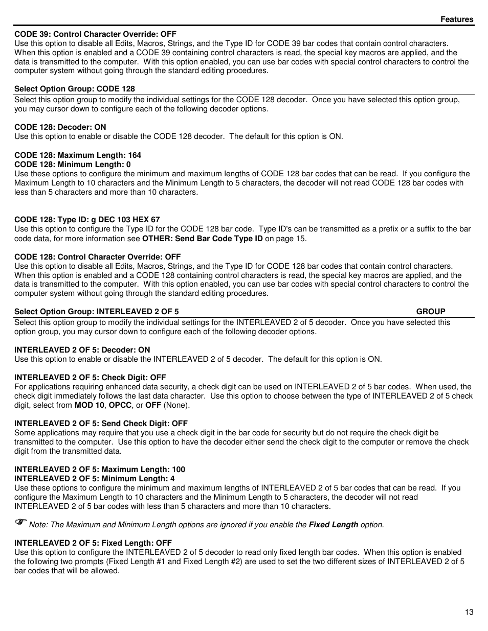 ID Innovations Bar code Slot Reader - Visible Red and Infra Red User Manual | Page 13 / 38