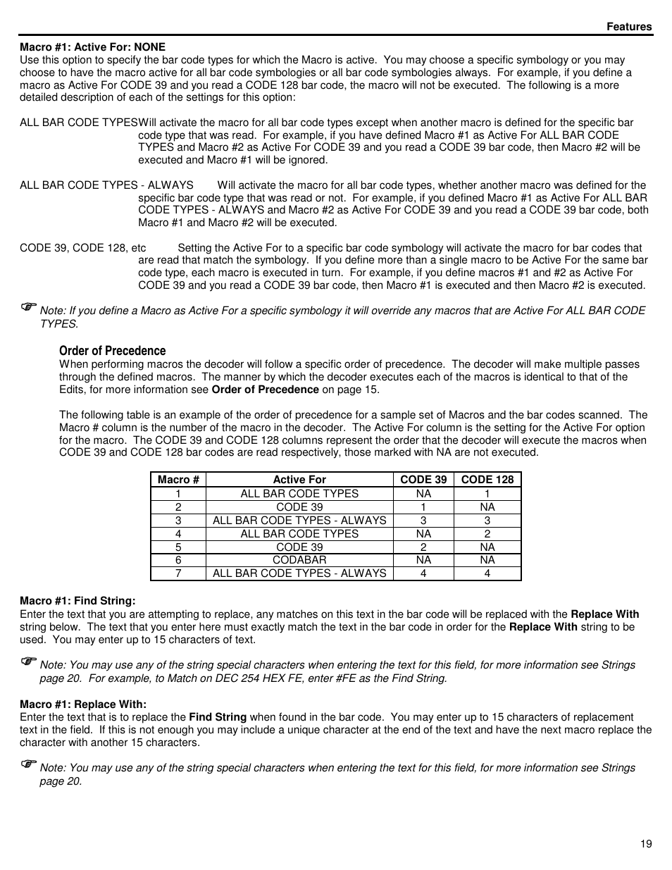 ID Innovations Bar code Slot Reader - Visible Red and Infra Red User Manual | Page 19 / 38