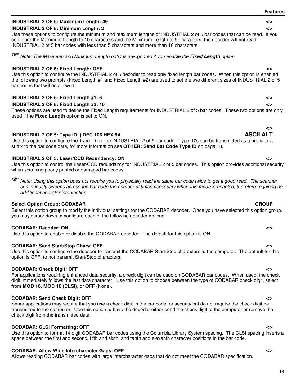 ID Innovations Bar code Mini Decoder User Manual | Page 14 / 52