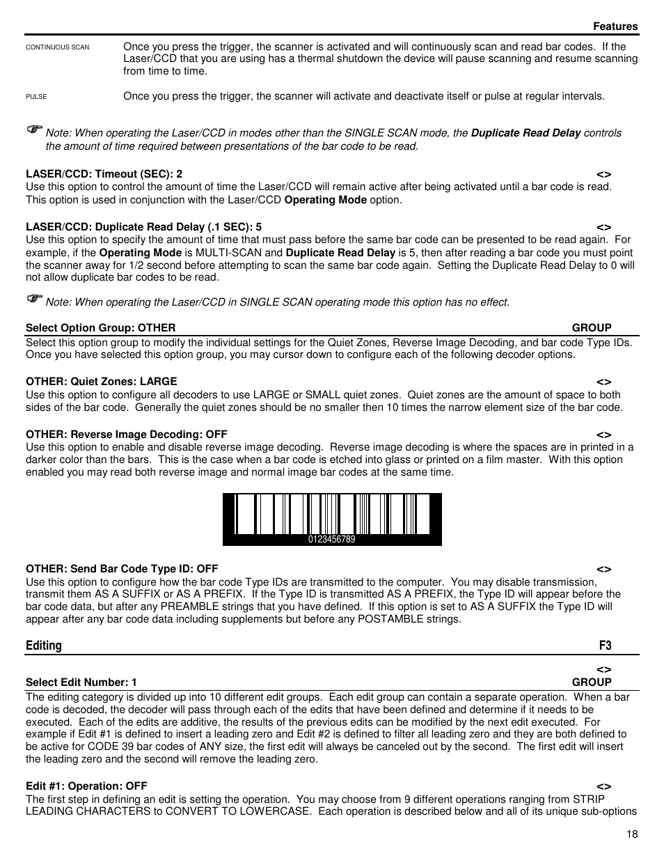 ID Innovations Bar code Mini Decoder User Manual | Page 18 / 52