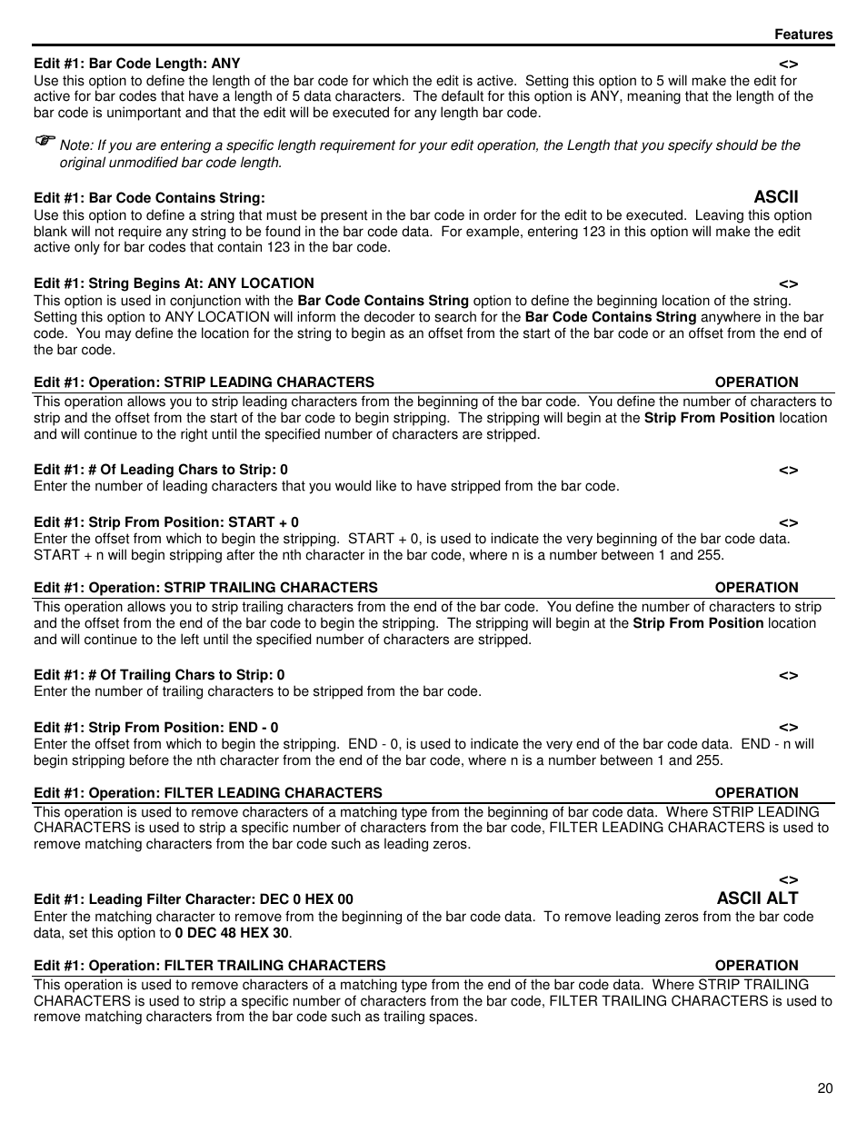 ID Innovations Bar code Mini Decoder User Manual | Page 20 / 52