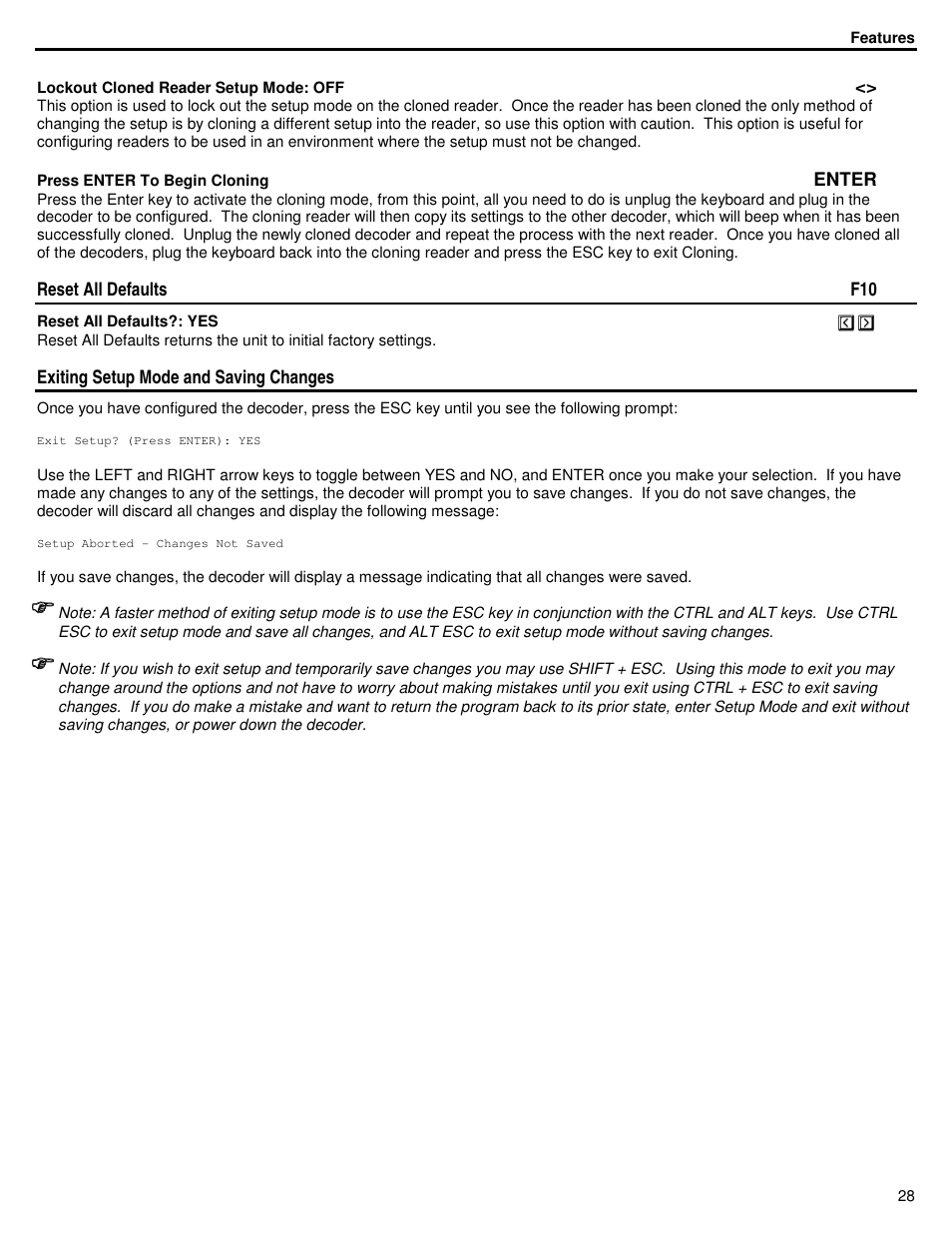 ID Innovations Bar code Mini Decoder User Manual | Page 28 / 52