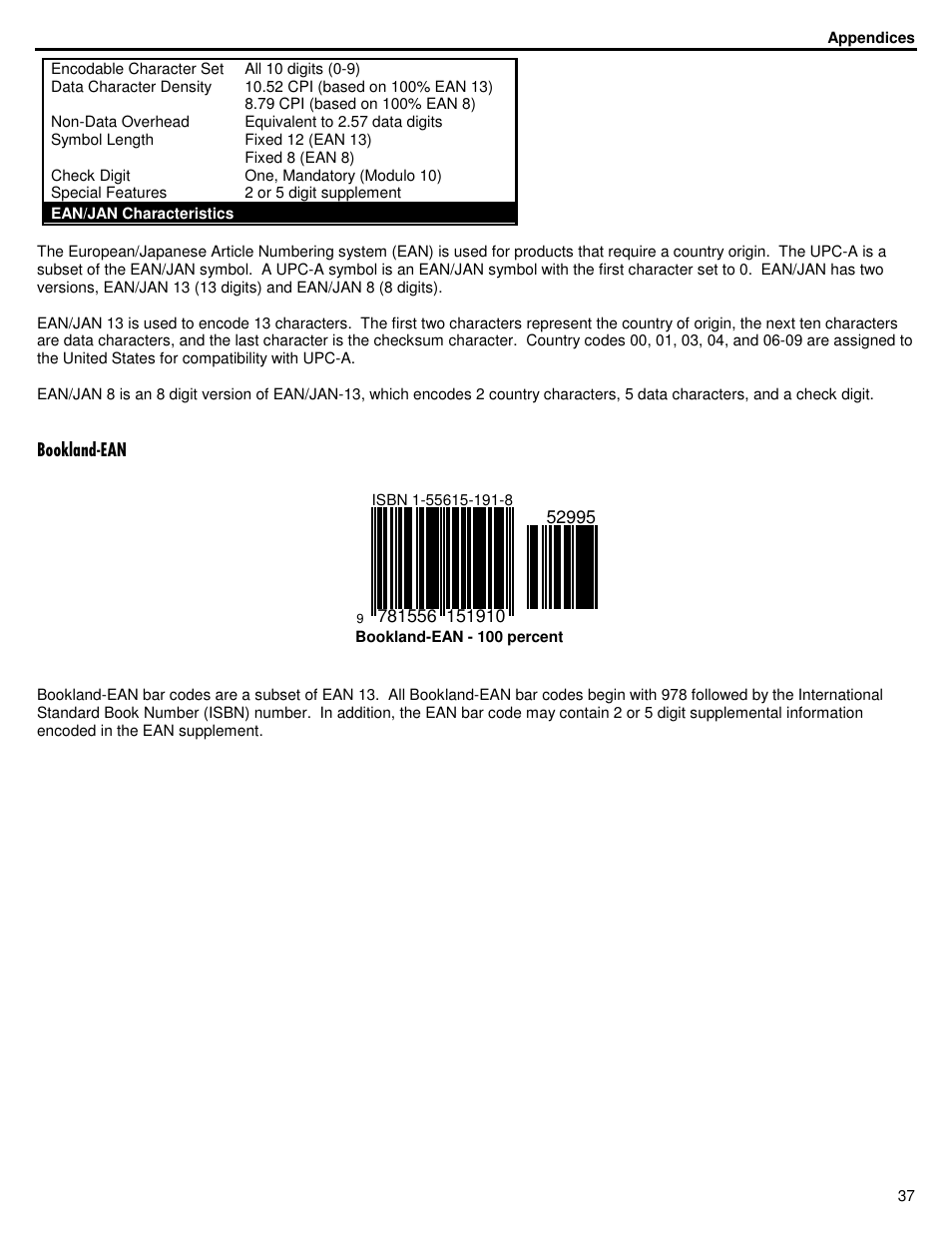 ID Innovations Bar code Mini Decoder User Manual | Page 37 / 52