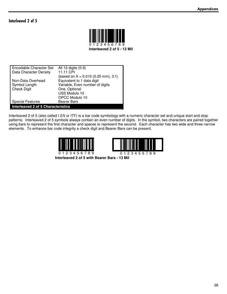 ID Innovations Bar code Mini Decoder User Manual | Page 38 / 52