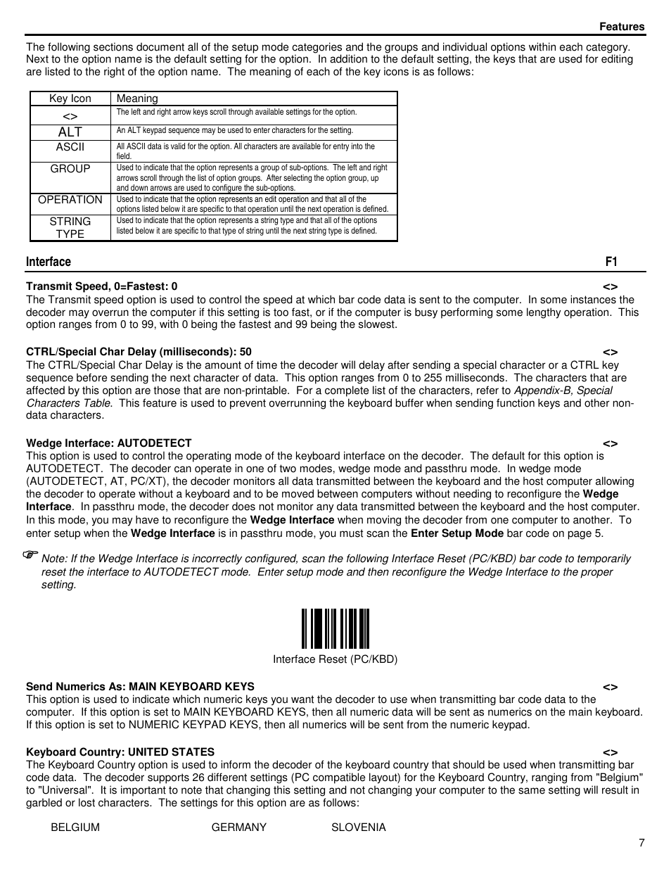 ID Innovations Bar code Mini Decoder User Manual | Page 7 / 52