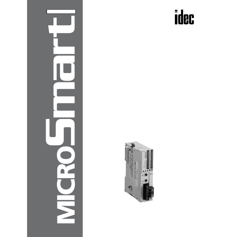 IDEC MicroSmart AS-i User Manual | 58 pages