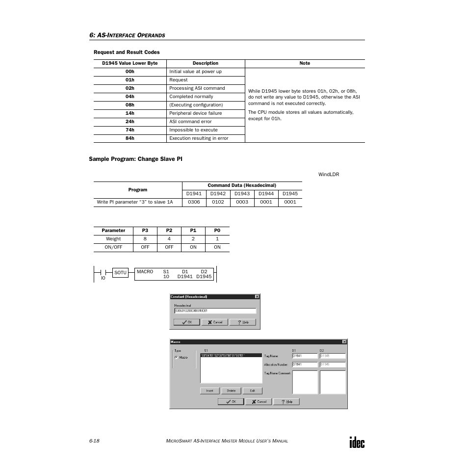 IDEC MicroSmart AS-i User Manual | Page 49 / 58