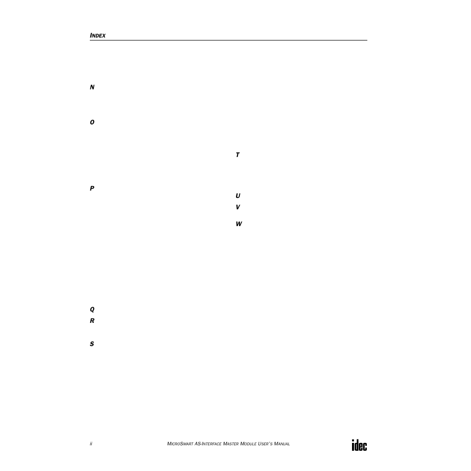 IDEC MicroSmart AS-i User Manual | Page 57 / 58