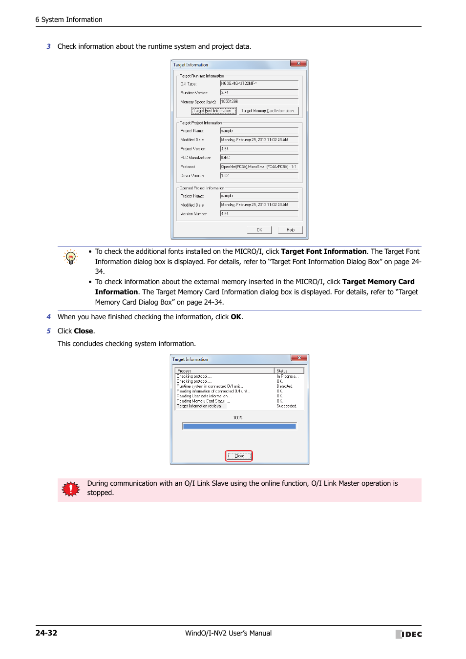 IDEC High Performance Series User Manual | Page 1124 / 1448