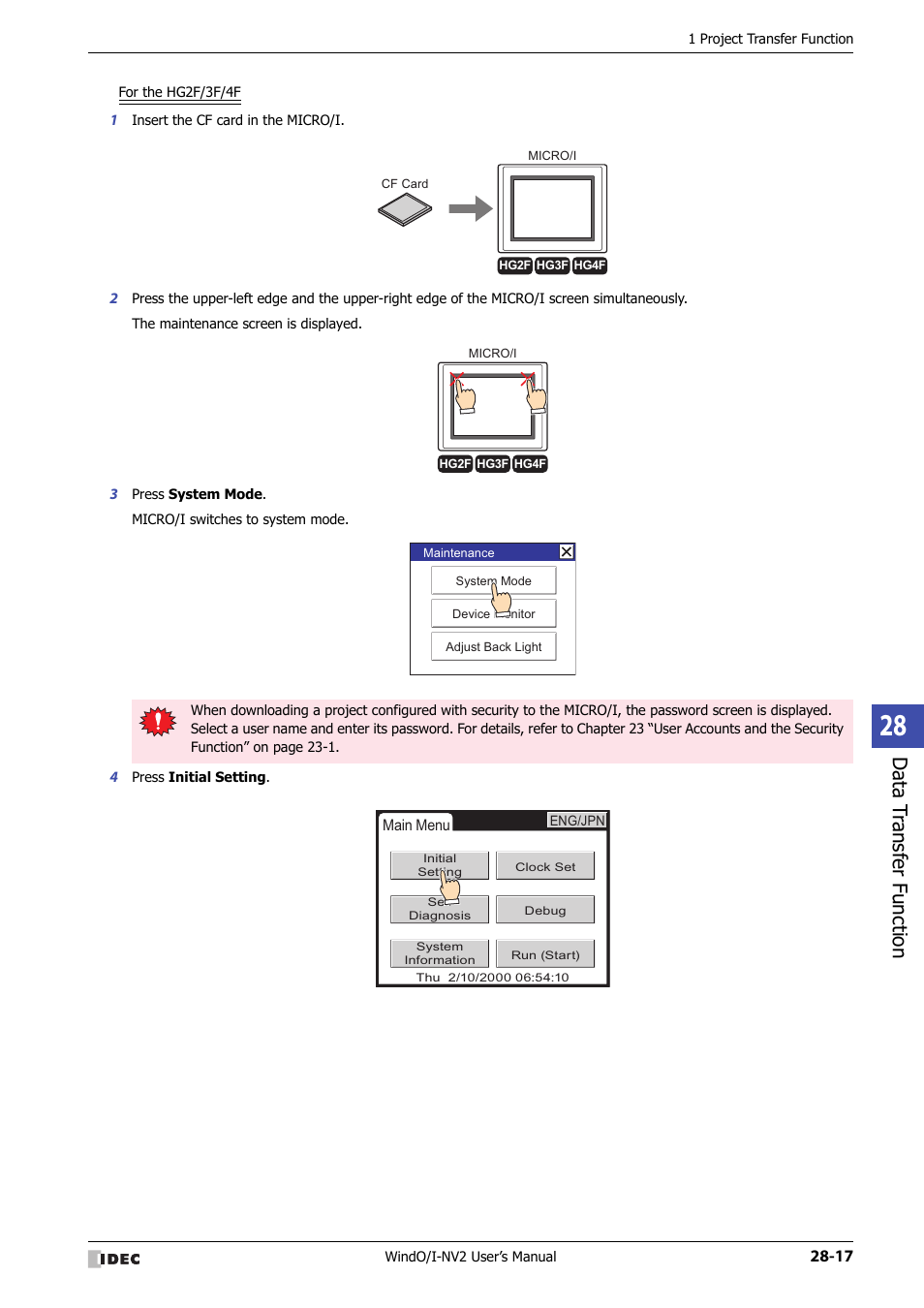 Data t ransf er func tion | IDEC High Performance Series User Manual | Page 1211 / 1448