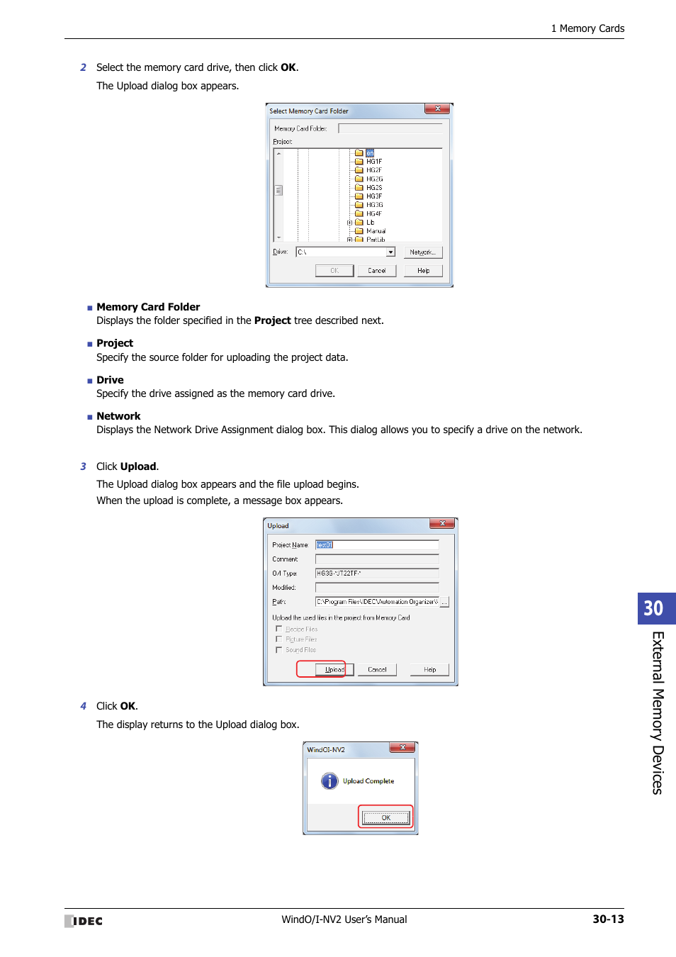 IDEC High Performance Series User Manual | Page 1257 / 1448