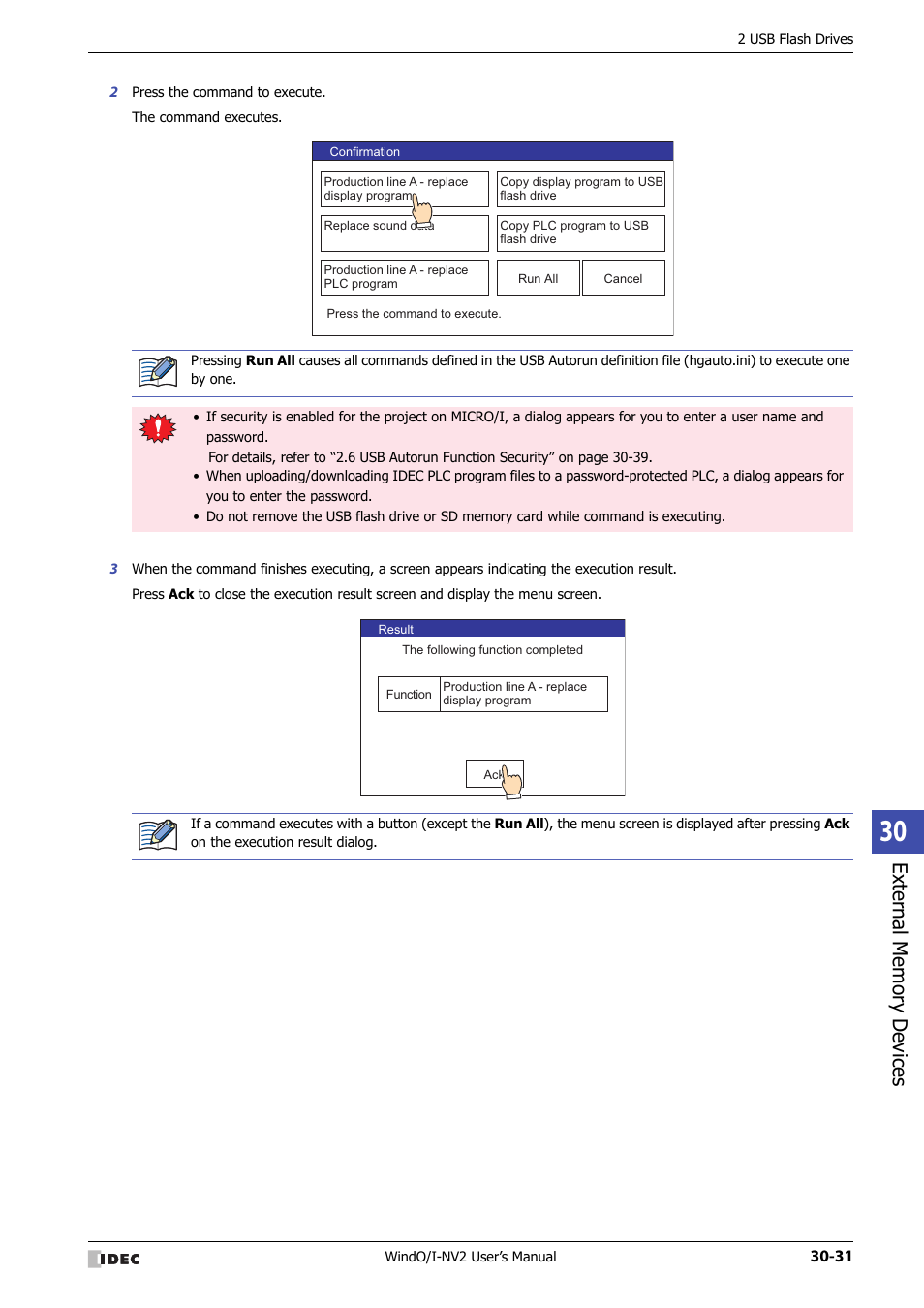 IDEC High Performance Series User Manual | Page 1275 / 1448