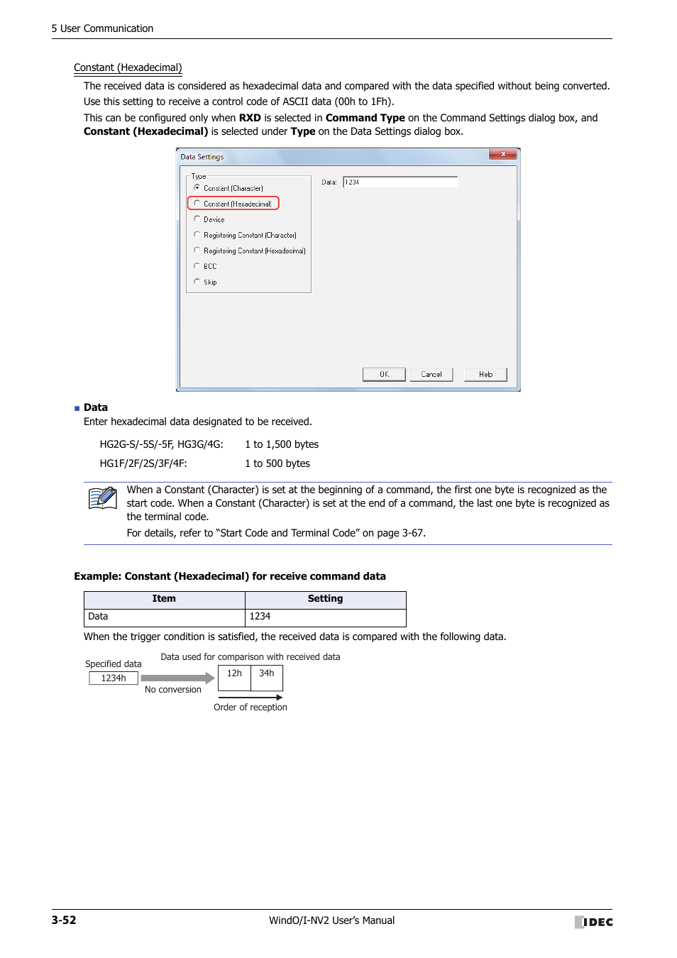 IDEC High Performance Series User Manual | Page 154 / 1448
