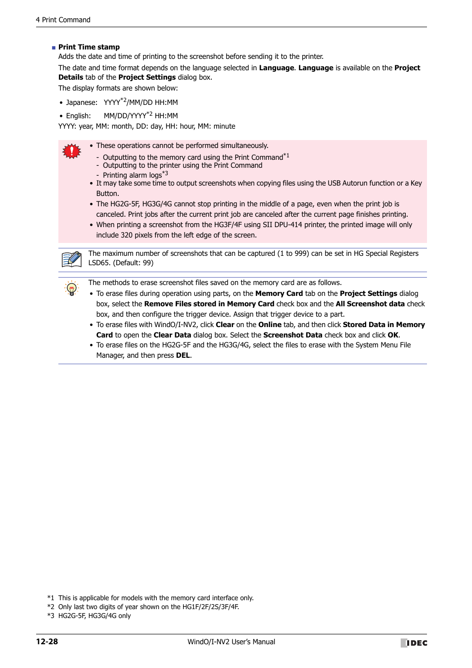 IDEC High Performance Series User Manual | Page 764 / 1448