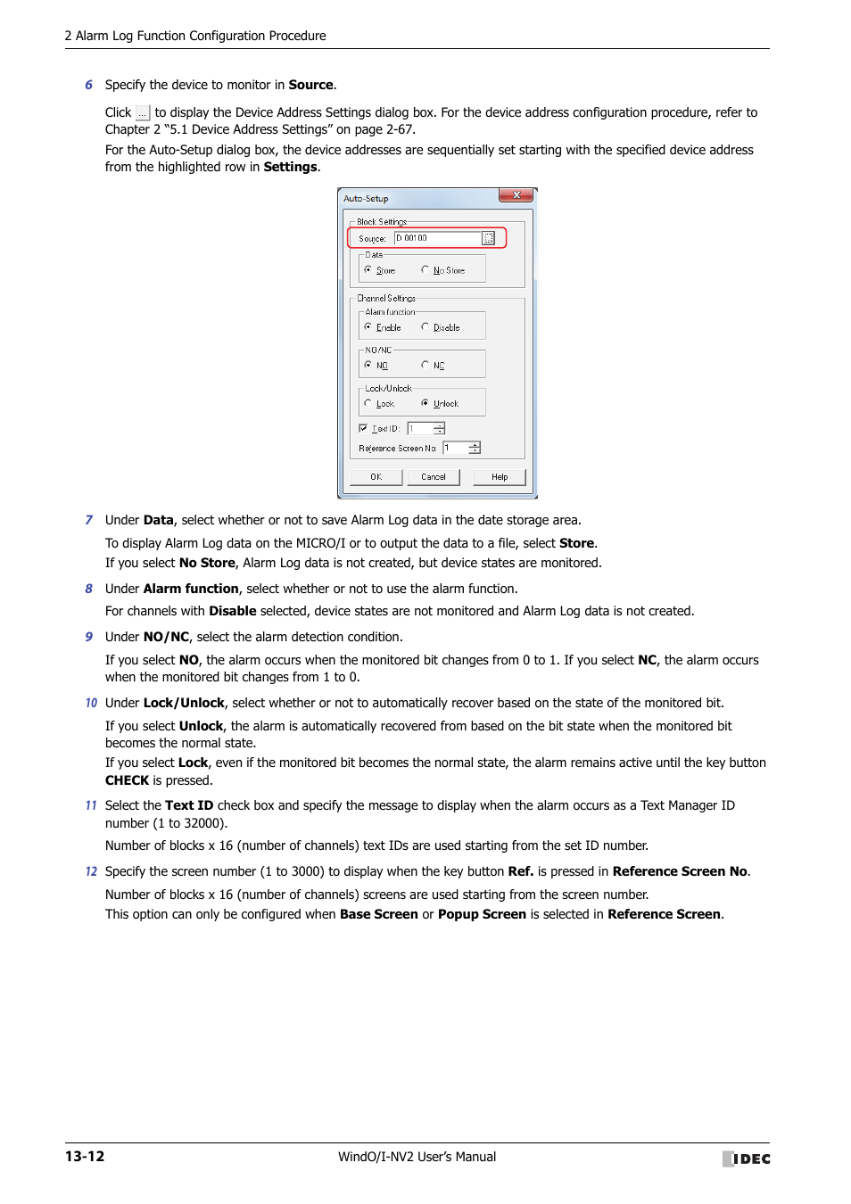 IDEC High Performance Series User Manual | Page 810 / 1448