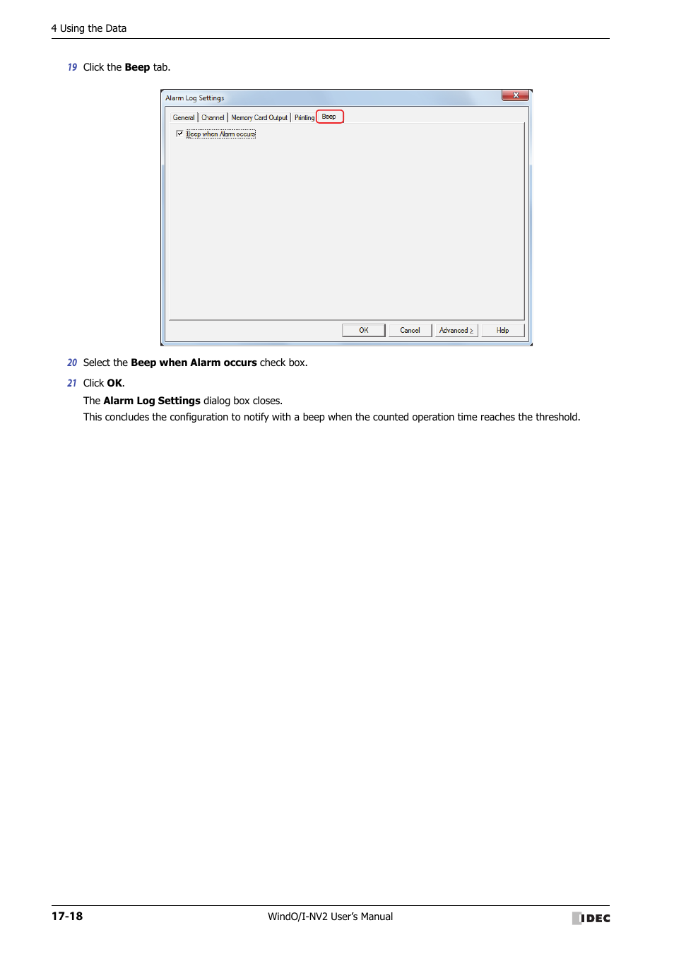 IDEC High Performance Series User Manual | Page 926 / 1448