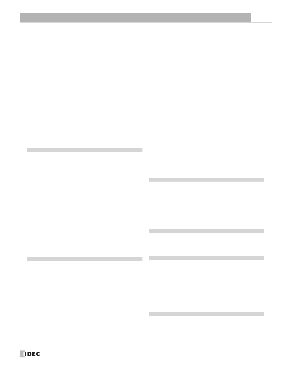 External device setup manual | IDEC High Performance Series User Manual | Page 677 / 680