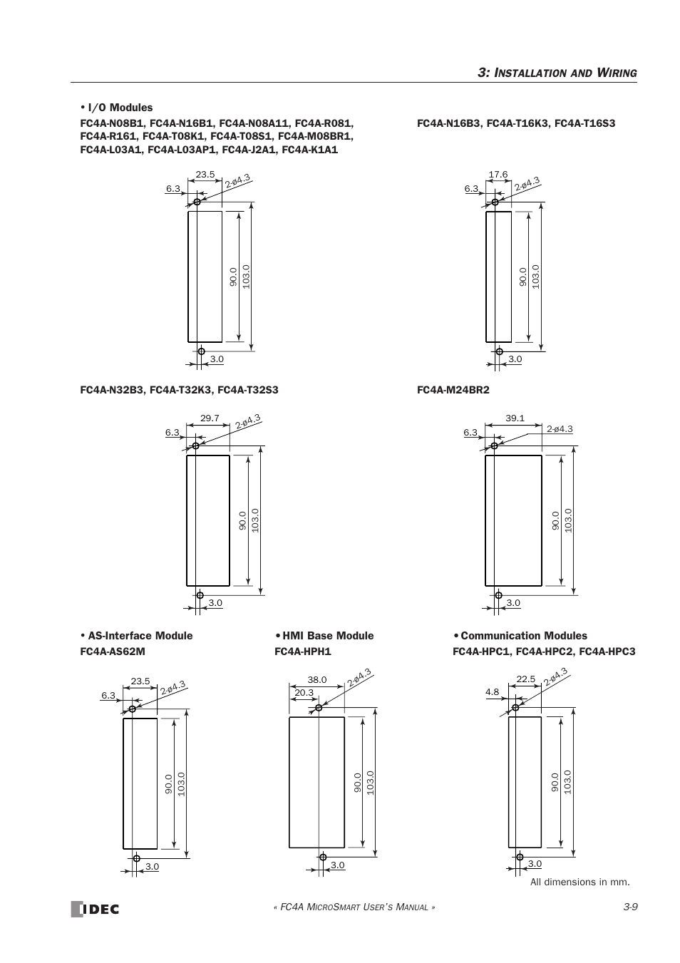 IDEC MicroSmart User Manual | Page 103 / 525