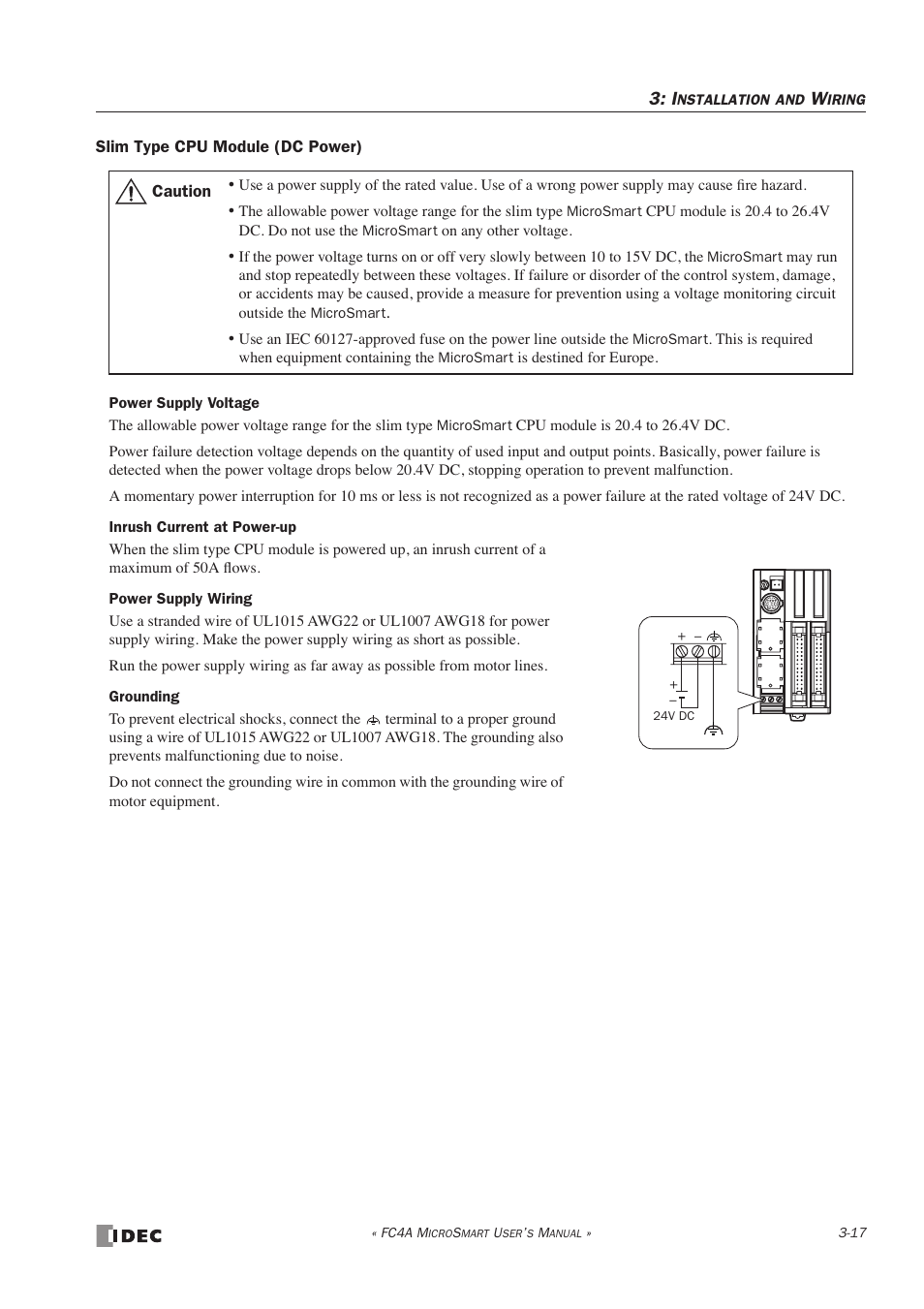 IDEC MicroSmart User Manual | Page 111 / 525