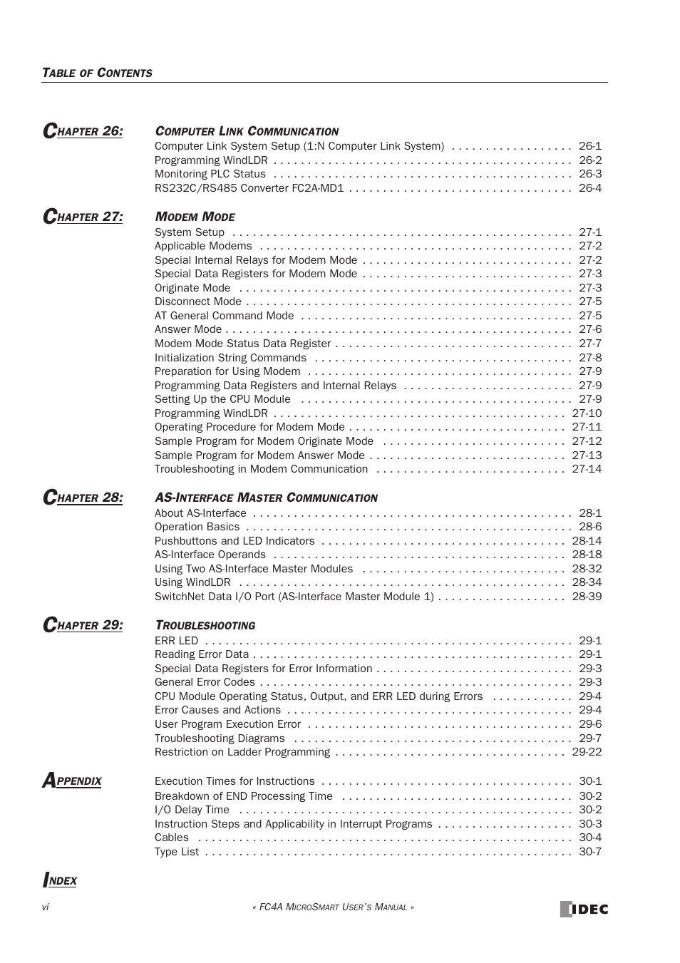 IDEC MicroSmart User Manual | Page 12 / 525
