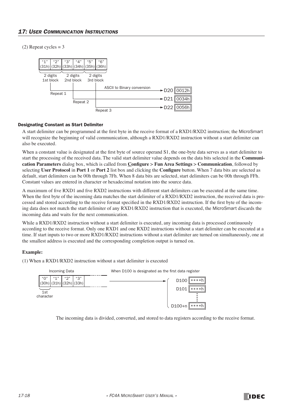 IDEC MicroSmart User Manual | Page 296 / 525