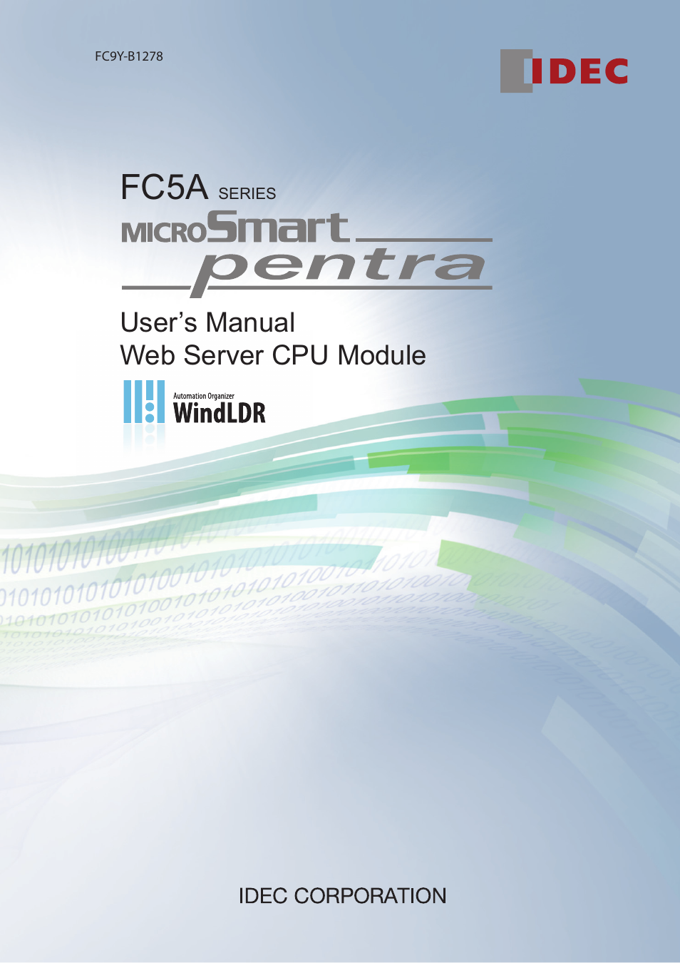 IDEC MicroSmart Pentra User Manual | 168 pages