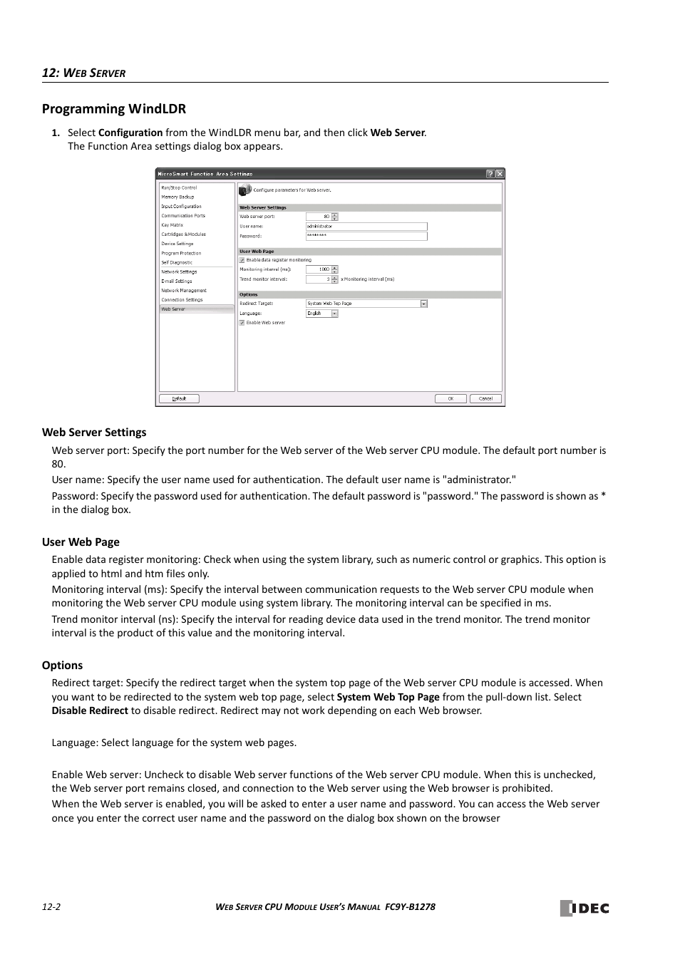 Programming windldr, Programming windldr -2 | IDEC MicroSmart Pentra User Manual | Page 110 / 168