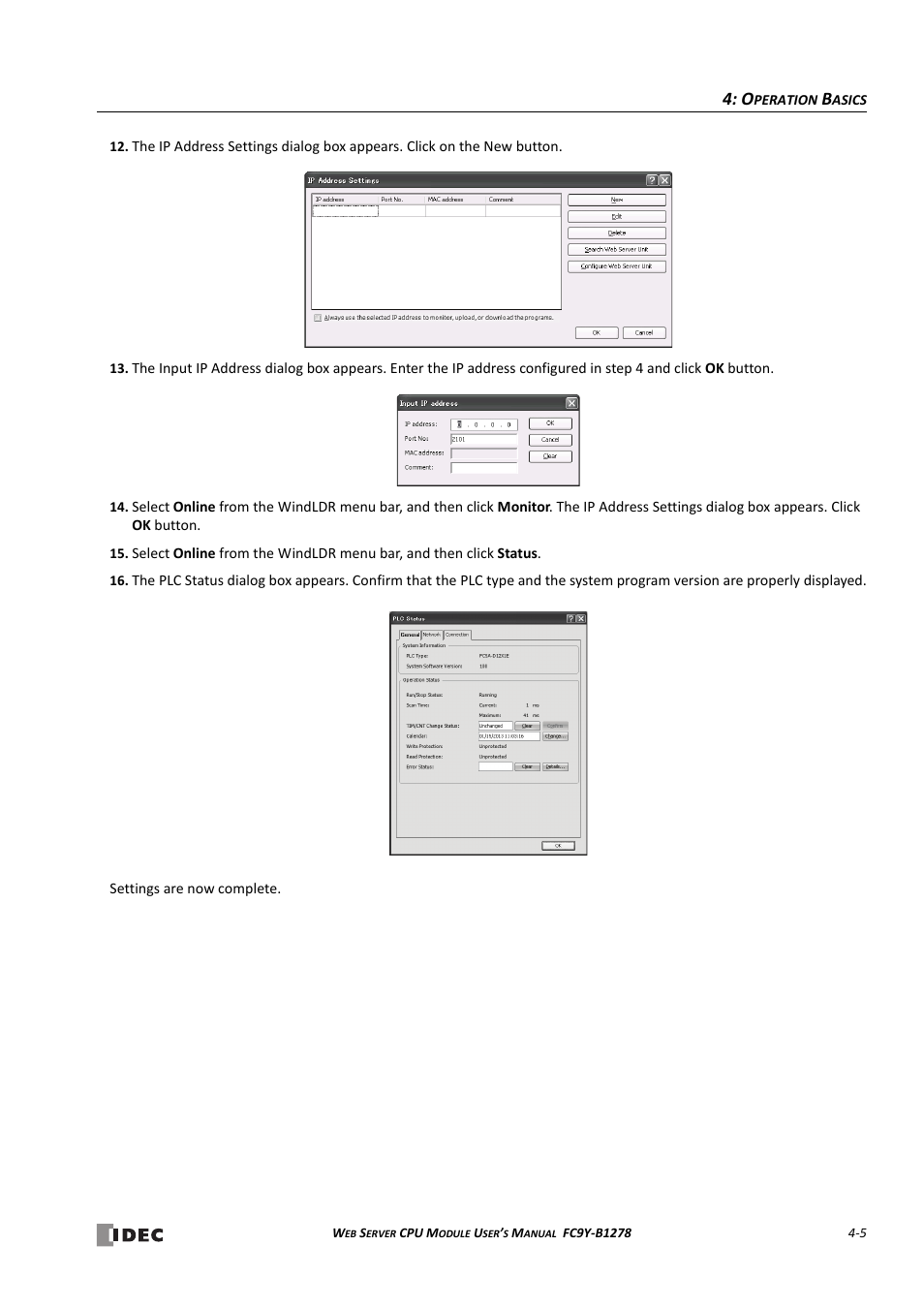 IDEC MicroSmart Pentra User Manual | Page 51 / 168