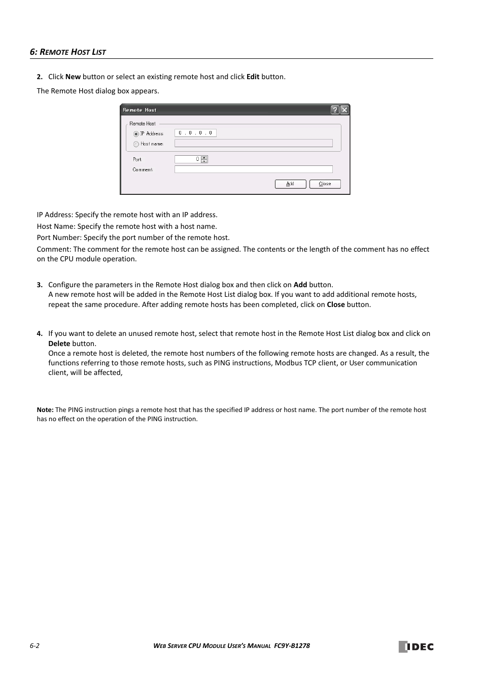 IDEC MicroSmart Pentra User Manual | Page 76 / 168