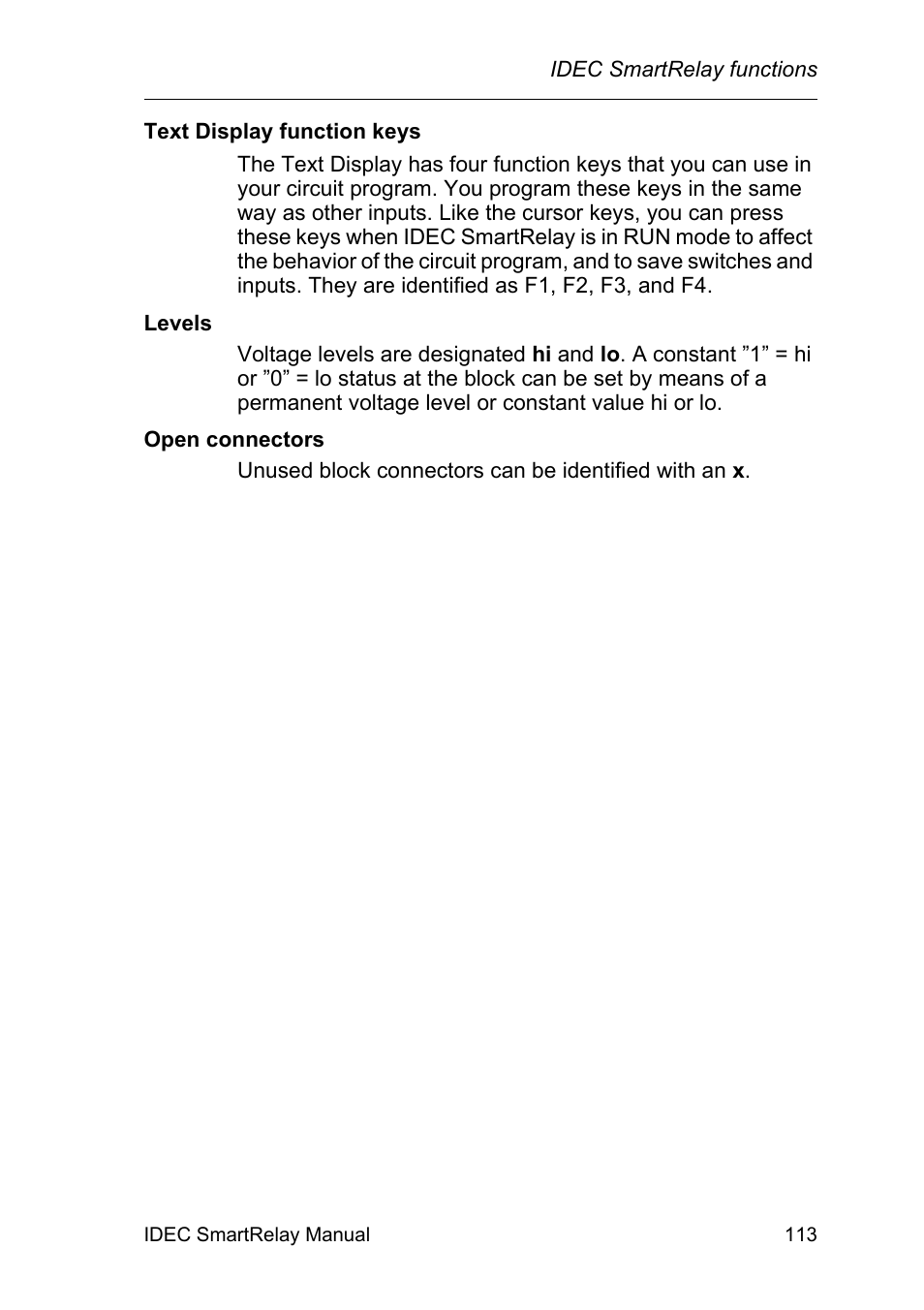 IDEC FL1E SmartRelay User Manual | Page 127 / 356
