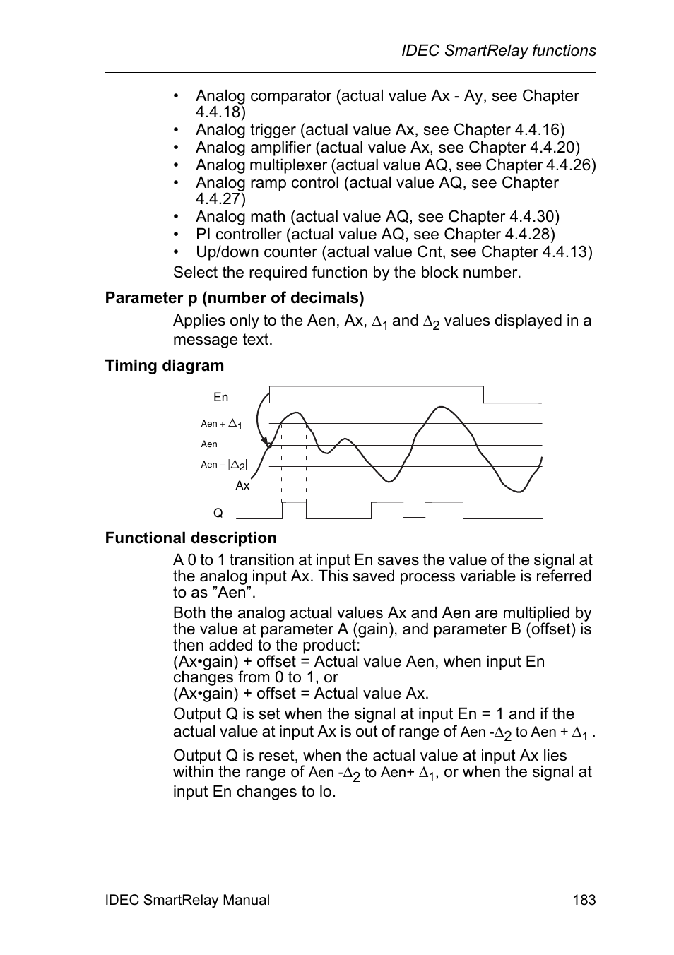 IDEC FL1E SmartRelay User Manual | Page 197 / 356