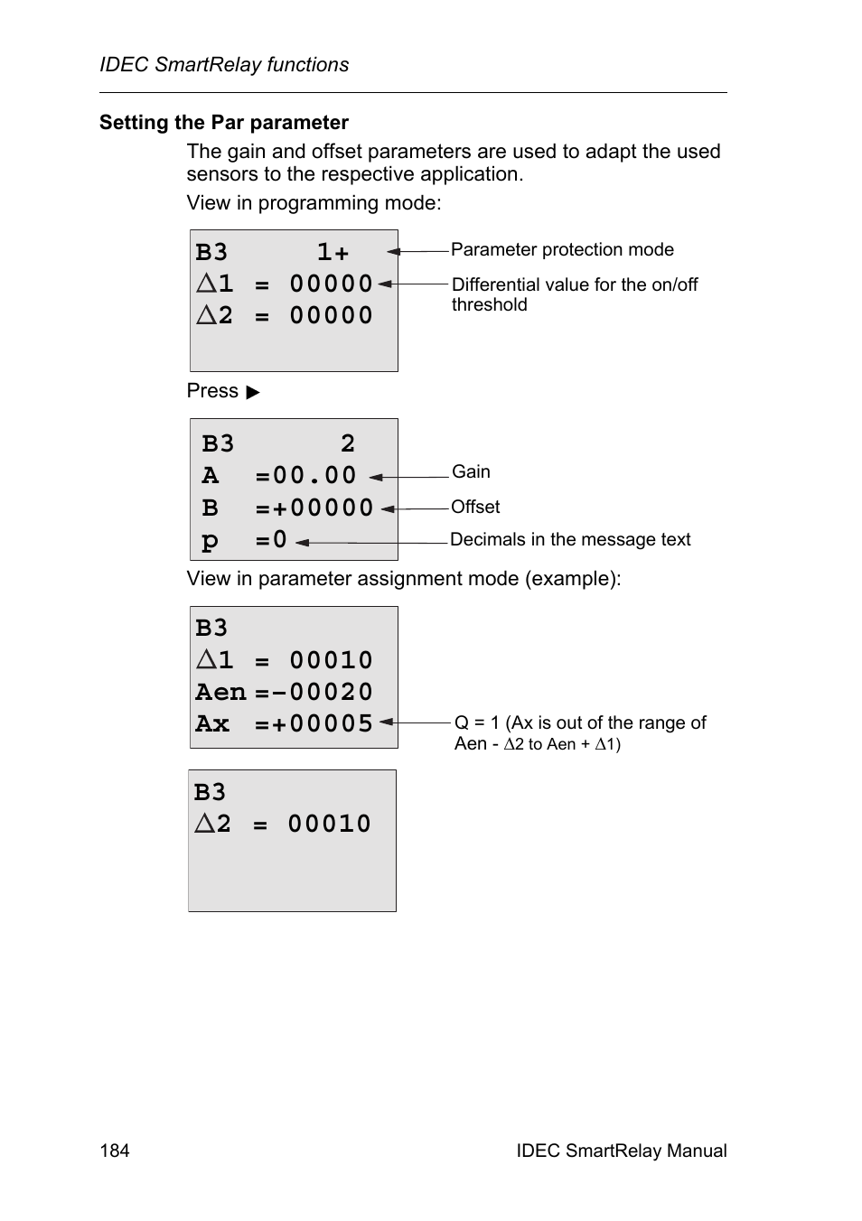 IDEC FL1E SmartRelay User Manual | Page 198 / 356