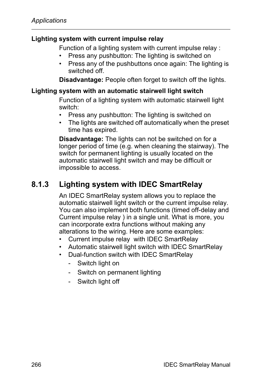 3 lighting system with idec smartrelay, Lighting system with idec smartrelay | IDEC FL1E SmartRelay User Manual | Page 280 / 356