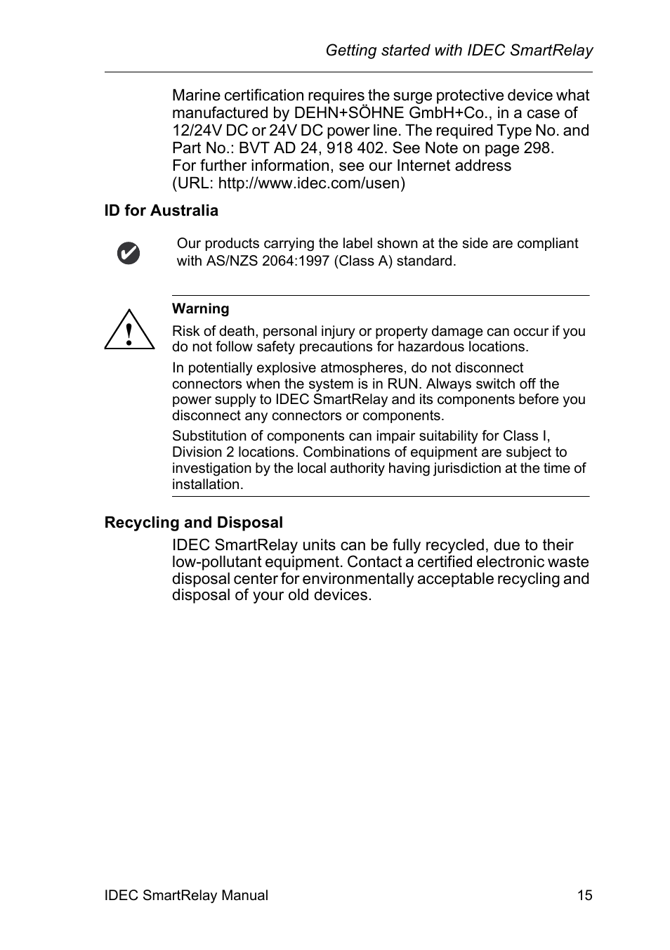 IDEC FL1E SmartRelay User Manual | Page 29 / 356